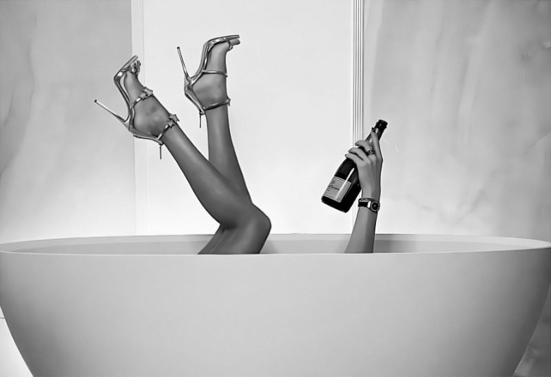 Black and White Photos Wine Drink Champagne Poster Canvas Prints Bar Dining Room Aesthetic Wall Decor Retro Drinking Wall Decor - Image 25