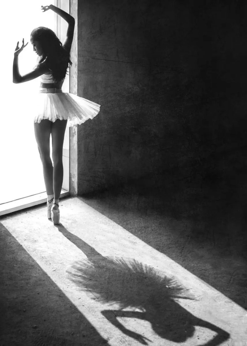 Ballerina Dancer Figure Wall Art Canvas Paintings Black and White Ballet Posters and Prints Pictures For Home Room Decor Cuadros - Image 7