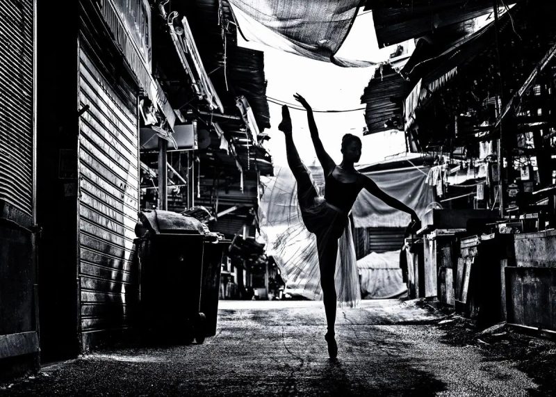 Ballerina Dancer Figure Wall Art Canvas Paintings Black and White Ballet Posters and Prints Pictures For Home Room Decor Cuadros - Image 25