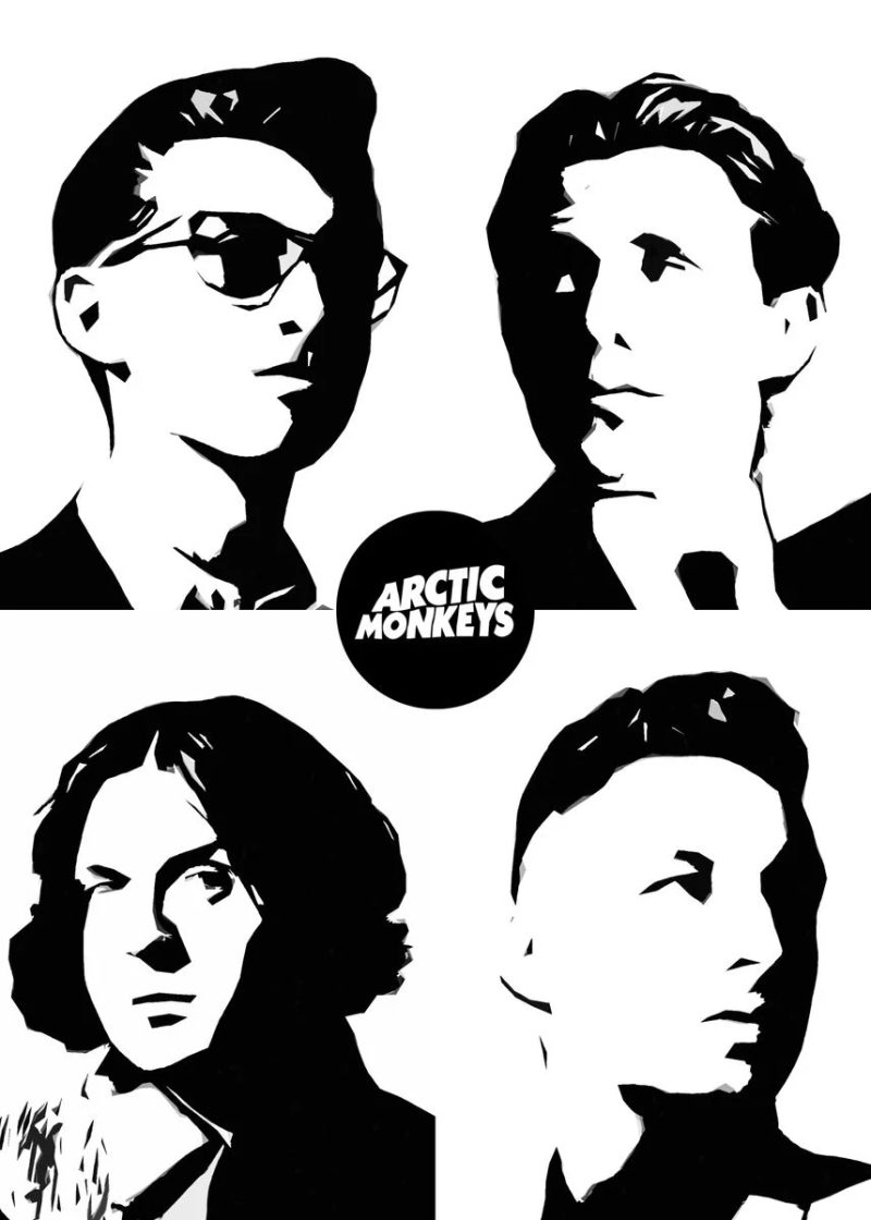 Vintage Arctic Monkeys Rock Band Music Cover Series Art Posters Canvas Painting Wall Prints Pictures for Living Room Home Decor - Image 11