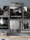 Luxury Sports Car Poster Hypebeast Fashion Wall Art Canvas Streetwear Prints Modern Black White Pictures Home Decor Murals