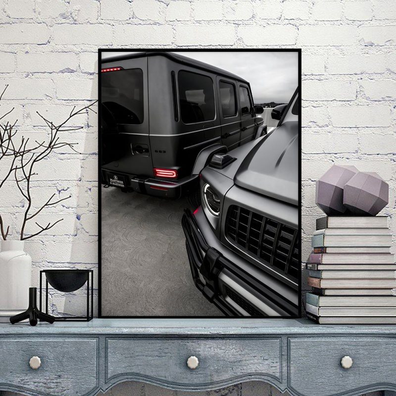 Luxury Sports Car Poster Hypebeast Fashion Wall Art Canvas Streetwear Prints Modern Black White Pictures Home Decor Murals - Image 4