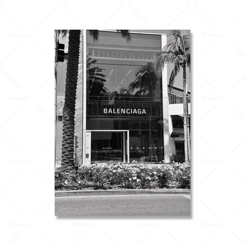 Luxury Sports Car Poster Hypebeast Fashion Wall Art Canvas Streetwear Prints Modern Black White Pictures Home Decor Murals - Image 9