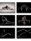 Nude Woman Poster Nordic Black White Fashion Sexy Girl Picture Print Canvas Painting Wall Art Bedroom Decor Home Mural No Frame