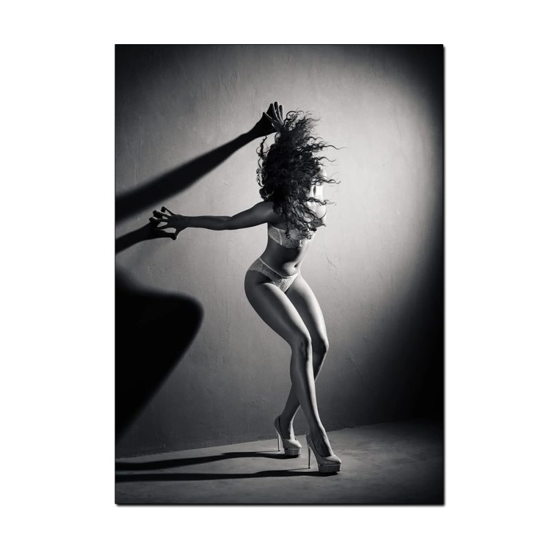 Nude Woman Poster Nordic Black White Fashion Sexy Girl Picture Print Canvas Painting Wall Art Bedroom Decor Home Mural No Frame - Image 8