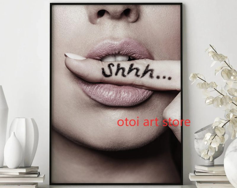 Vintage Black White Fashion Photography Style Sexy Woman Drinking Smok Art Poster Canvas Painting Wall Prints Picture Home Decor - Image 20