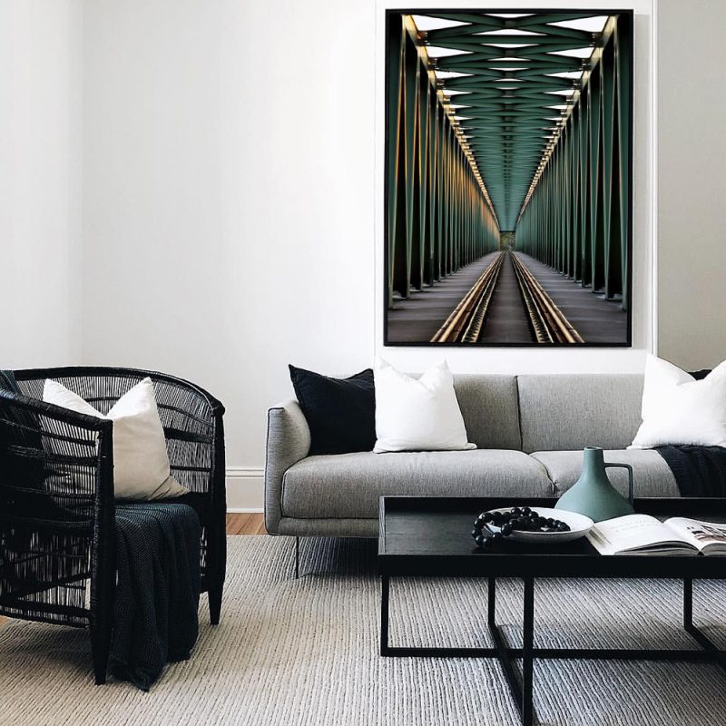 Light Luxury Black White Gray Industrial Style Canvas Poster Space Extension Simplicity Wall Art Print Painting Home Decor Mural - Image 6