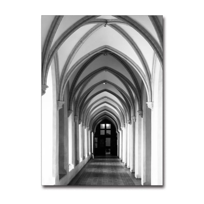 Light Luxury Black White Gray Industrial Style Canvas Poster Space Extension Simplicity Wall Art Print Painting Home Decor Mural - Image 9