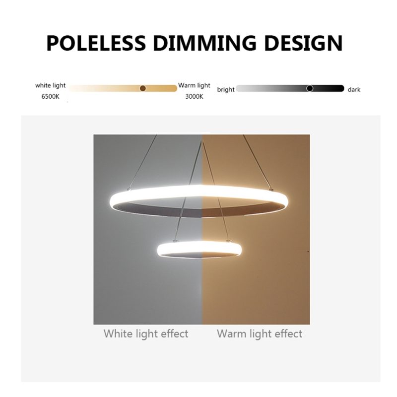 Nordic Luxury Ceiling Chandelier Adjustable Ceiling Light High Brightness Decor Ornament for Living Room Dining Room Bedroom - Image 3