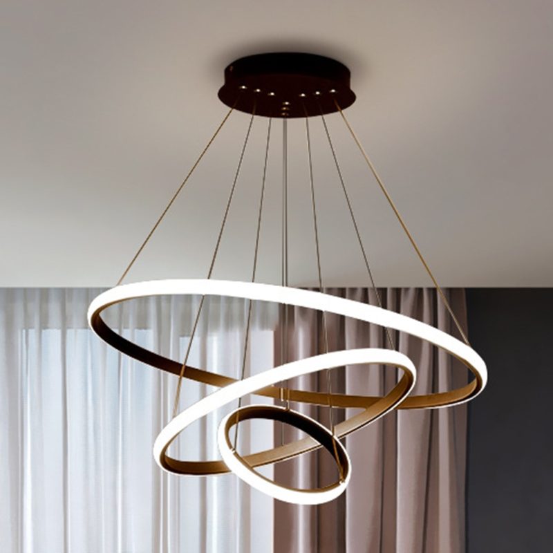 Nordic Luxury Ceiling Chandelier Adjustable Ceiling Light High Brightness Decor Ornament for Living Room Dining Room Bedroom - Image 4