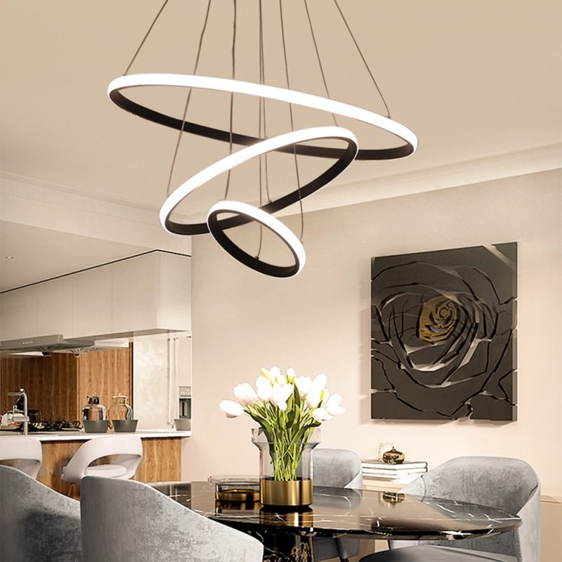 New Nordic Led Chandelier For Dining Lamps Modern Luxury Design And Hanging Lamp For Ceiling Living Room Lustre Pendant Lighting - Image 3