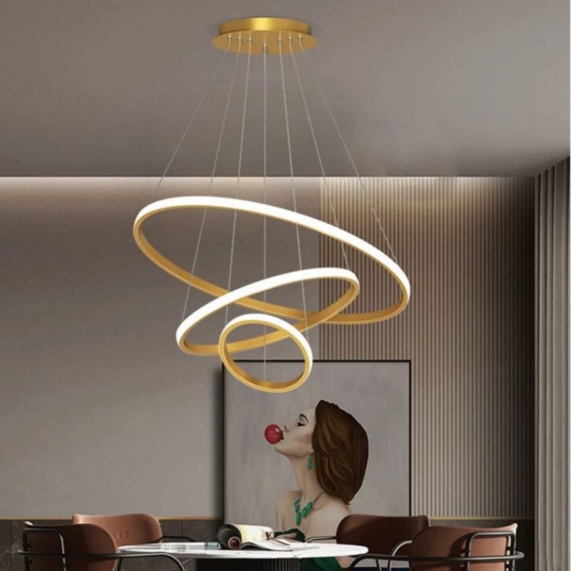 New Nordic Led Chandelier For Dining Lamps Modern Luxury Design And Hanging Lamp For Ceiling Living Room Lustre Pendant Lighting - Image 7