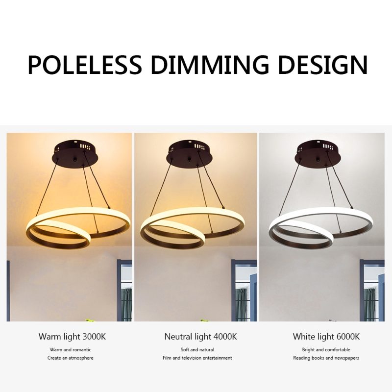 New Nordic Led Chandelier For Dining Lamps Modern Luxury Design And Hanging Lamp For Ceiling Living Room Lustre Pendant Lighting - Image 13