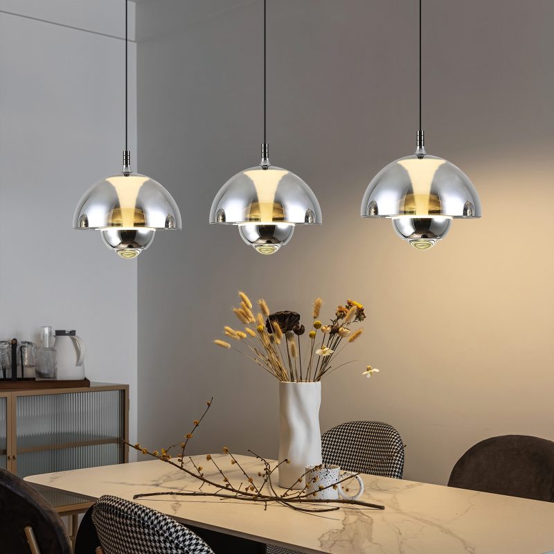 Modern Led Pendant Light Dining Room Table Ceiling Chandelier Designer Luxury Glass Pendant Lamp Simple Bar Counter Hanging Lamp - Image 2