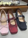 Women Flat Shoes Fashion Buckle Strap Footwear Lolita Style Casual Shallow Mary Janes Butterfly-knot Ladies Ballet Flats Shoes