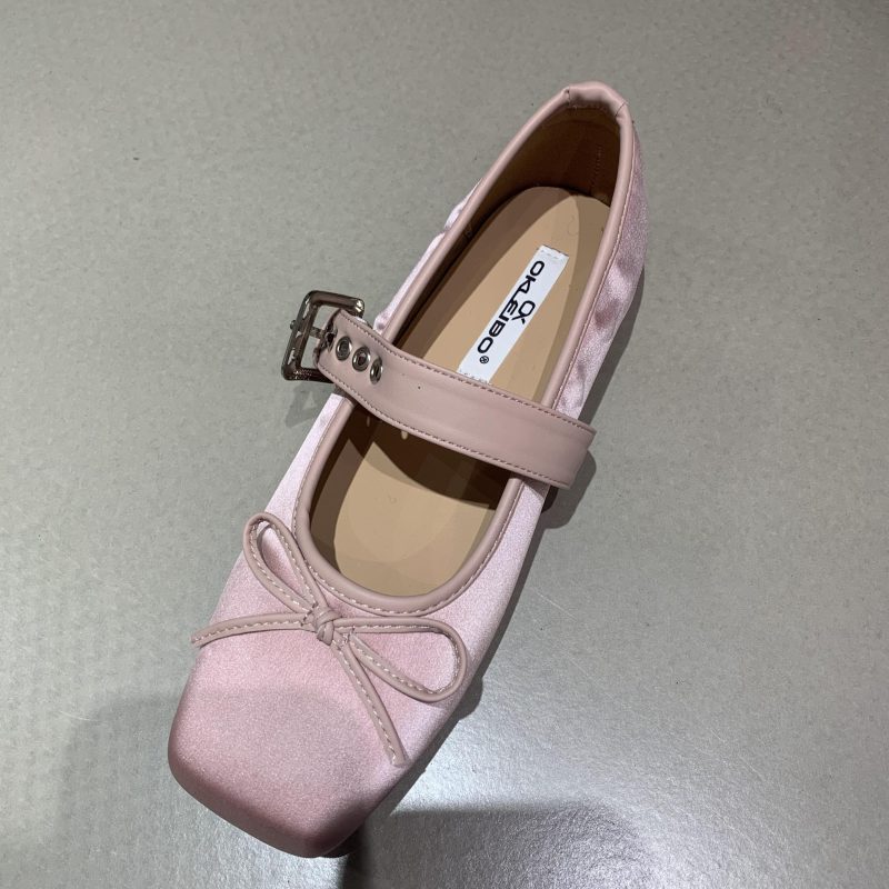 Women Flat Shoes Fashion Buckle Strap Footwear Lolita Style Casual Shallow Mary Janes Butterfly-knot Ladies Ballet Flats Shoes - Image 10