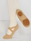Women Ballet Shoes Stretch Professional Ballet Dance Slippers Kids Girls Split Sole Dance Shoes Soft Soled Shoes