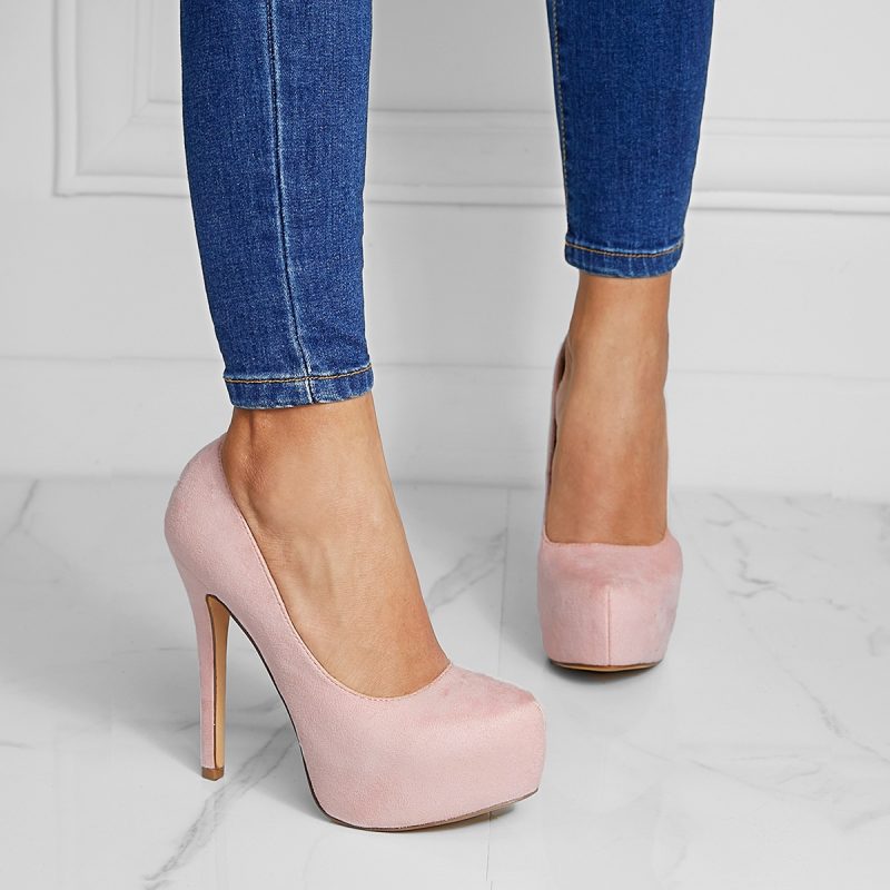 Spring And Autumn New Fashion Waterproof Platform Pointed Thin High Heel Women's Outdoor Sandals - Image 9