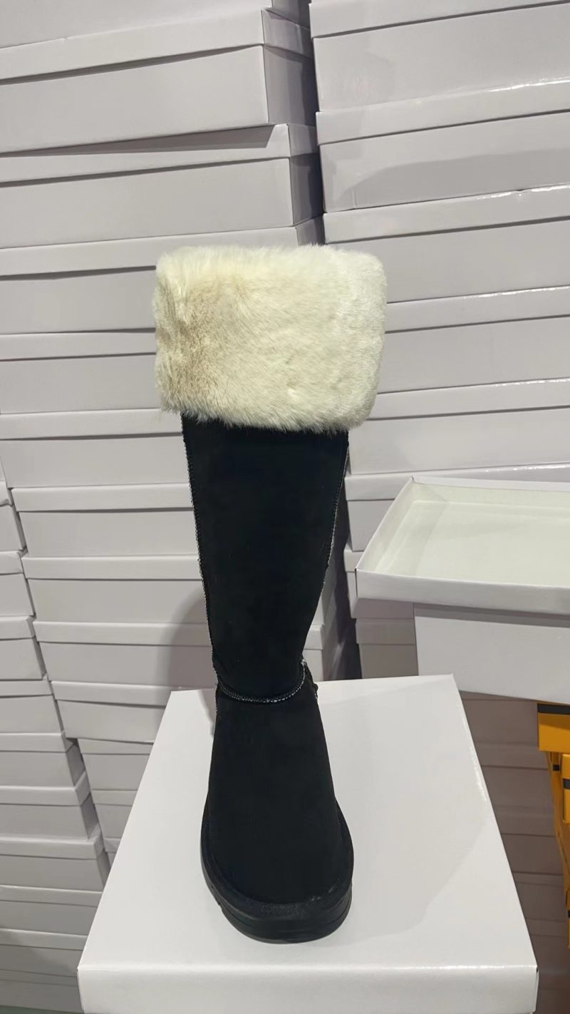 Women Winter Snow Boots Outdoor Warm Plush Cold-proof Women Shoes High Quality Slip on Versatile Round Long Boots Botas De Mujer - Image 7