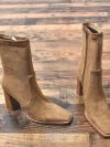 Ladies Shoes 2024 Hot Sale Side Zipper Women's Boots Winter Square Toe Solid Short Barrel Chunky Heel Fashion Boots Zapatos