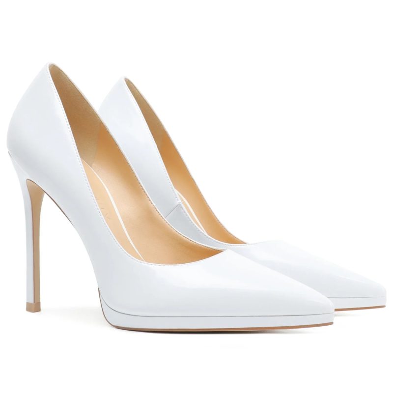 Measure your feet length before orderPatent Women Stiletto High Heel Pumps Pointed Toe Sexy Fetish Dress Office Shoe 26-CHC-33 - Image 9