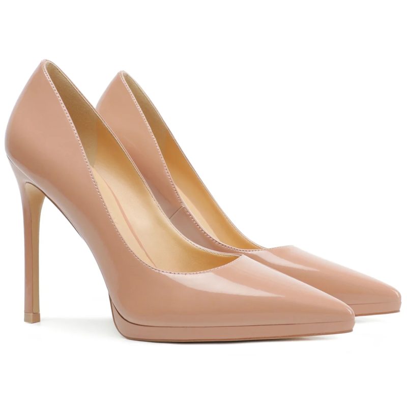 Measure your feet length before orderPatent Women Stiletto High Heel Pumps Pointed Toe Sexy Fetish Dress Office Shoe 26-CHC-33 - Image 10