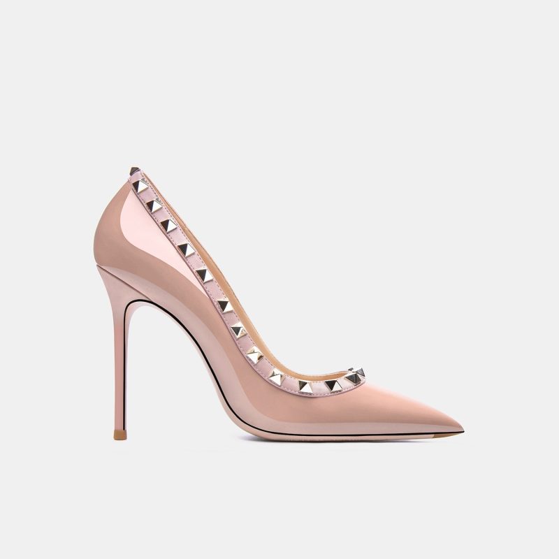 2024 Genuine Leather V Brand Willow Nail Fashion Classics Pumps Stilettos Point Toes women's Party Wedding High Heels Shoes - Image 7