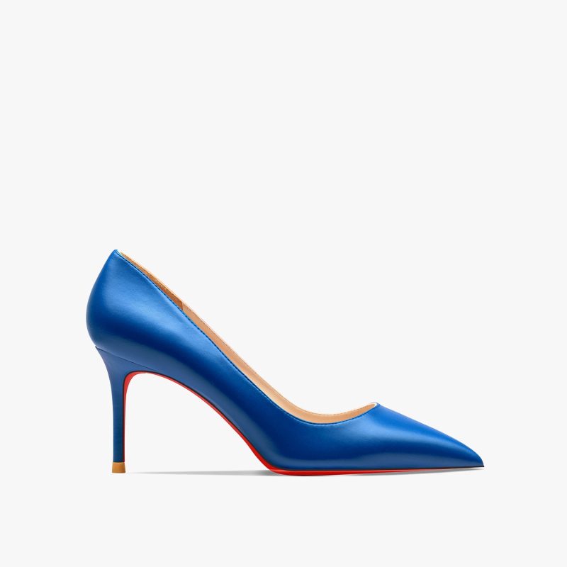 Women's Red Shiny Bottom High Heels Brand High Heels 12 cm Sexy Matte Party Pointed Wedding Shoes Shallow Mouth Single Shoes - Image 11