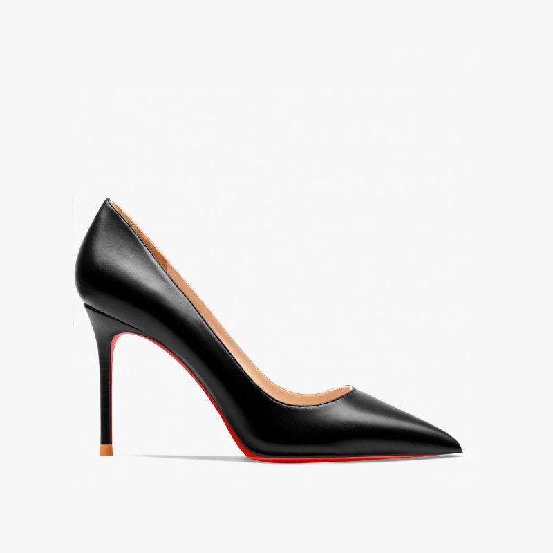 Women's Red Shiny Bottom High Heels Brand High Heels 12 cm Sexy Matte Party Pointed Wedding Shoes Shallow Mouth Single Shoes - Image 26