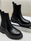 2024 Chelsea boots new thick-soled women's winter shoes for women autumn fashion thick-soled short boots for women