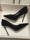 Women Shoes 2023 New Women Pumps Suede High Heels Shoes Fashion Office Shoes Stiletto Party Shoes Female Comfort Women Heels
