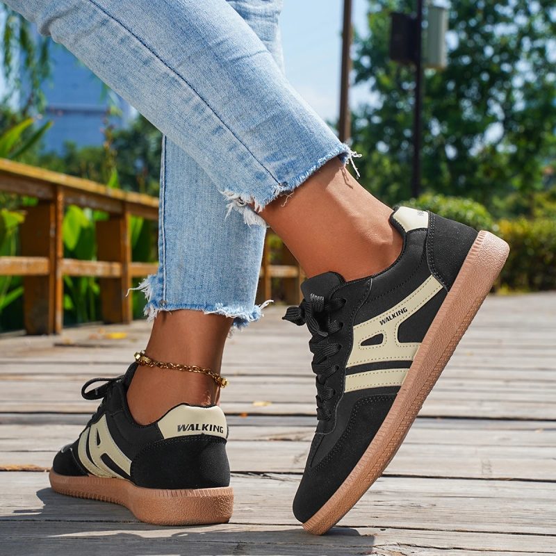 2025 New Ladies Black Sneakers Soft-soled Comfortable Shoes Women Leisure Joker Walking Shoes Tenis Feminino Zapatillas Mujer - Image 4