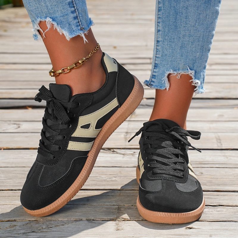 2025 New Ladies Black Sneakers Soft-soled Comfortable Shoes Women Leisure Joker Walking Shoes Tenis Feminino Zapatillas Mujer - Image 5