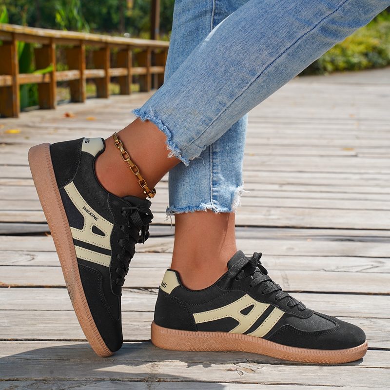 2025 New Ladies Black Sneakers Soft-soled Comfortable Shoes Women Leisure Joker Walking Shoes Tenis Feminino Zapatillas Mujer - Image 6