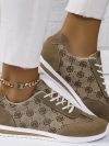 Retro Flower Embroider Brand Design Sneakers Women 2025 Autumn Trend Platform Sneakers Woman Lightweight Flat Heels Casual Shoes