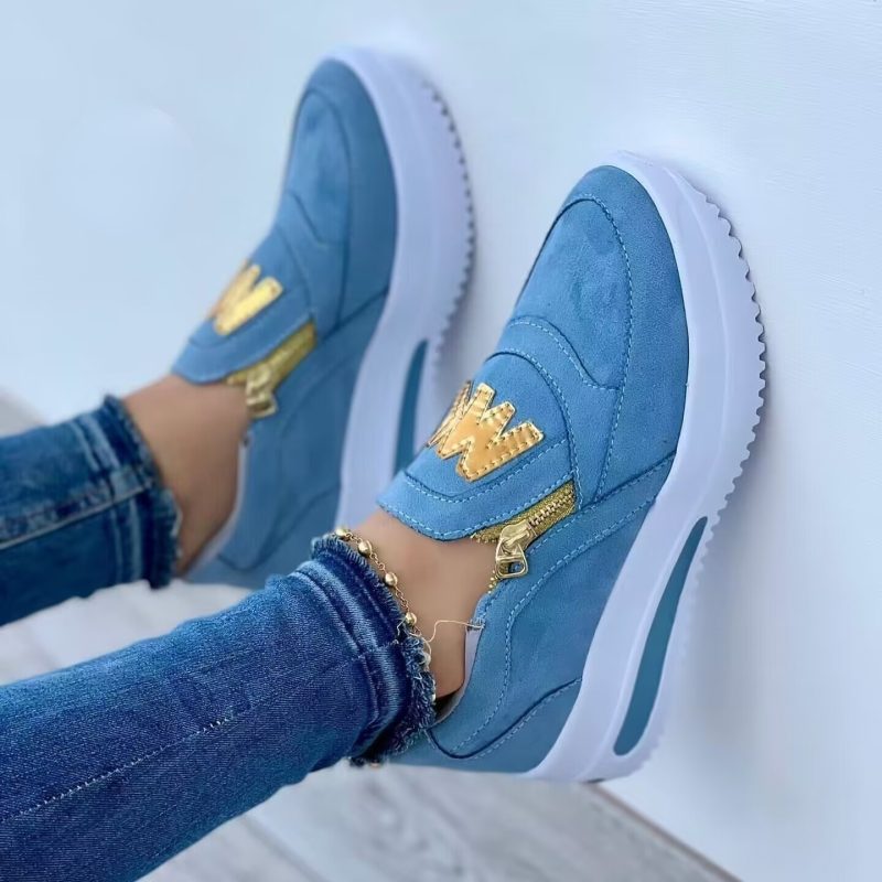 Women Platform Shoes Casual Slip on Shoes Fashion Loafers Ladies Sneakers Tennis Chaussure Femme Sneaker woman - Image 2