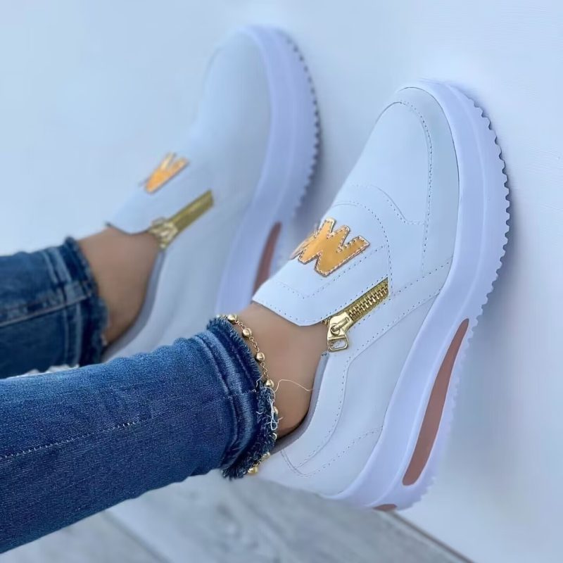 Women Platform Shoes Casual Slip on Shoes Fashion Loafers Ladies Sneakers Tennis Chaussure Femme Sneaker woman - Image 4